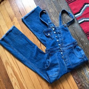 Free People Bootcut Overalls